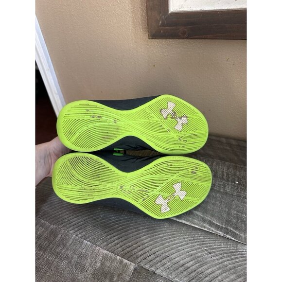 Under Armour Kids Jet Basketball Shoes Hyper Green Size 6 Youth - Picture 5 of 5